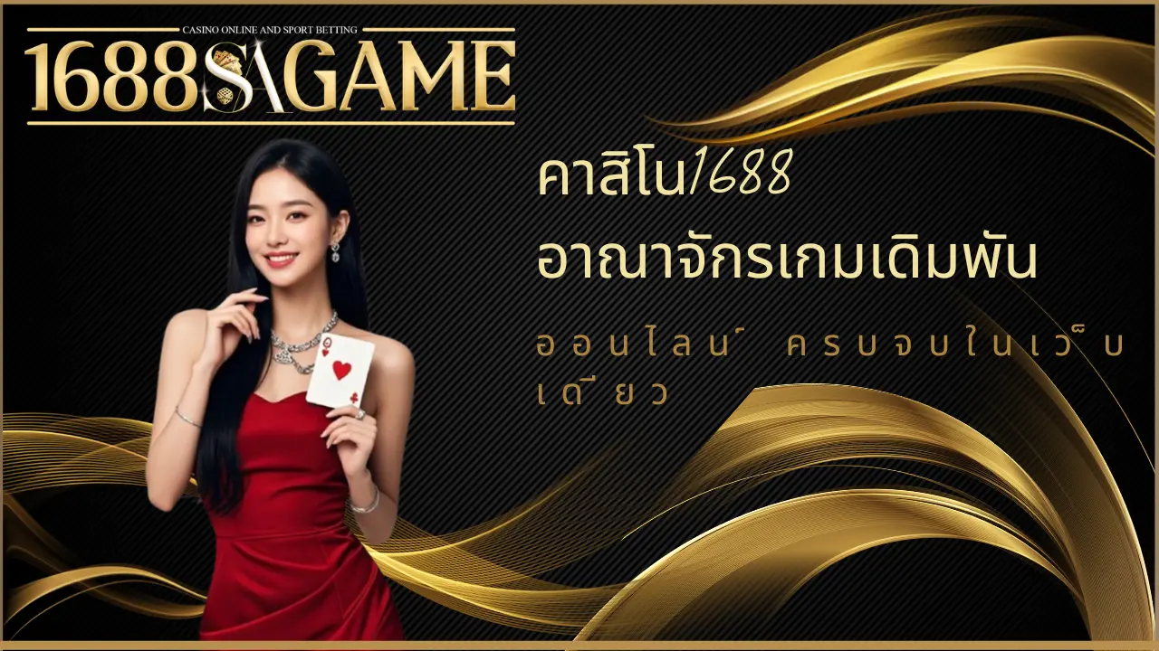 1688 อาณาจักรเกมเดิมพันออนไลน์ ครบจบในเว็บเดียว